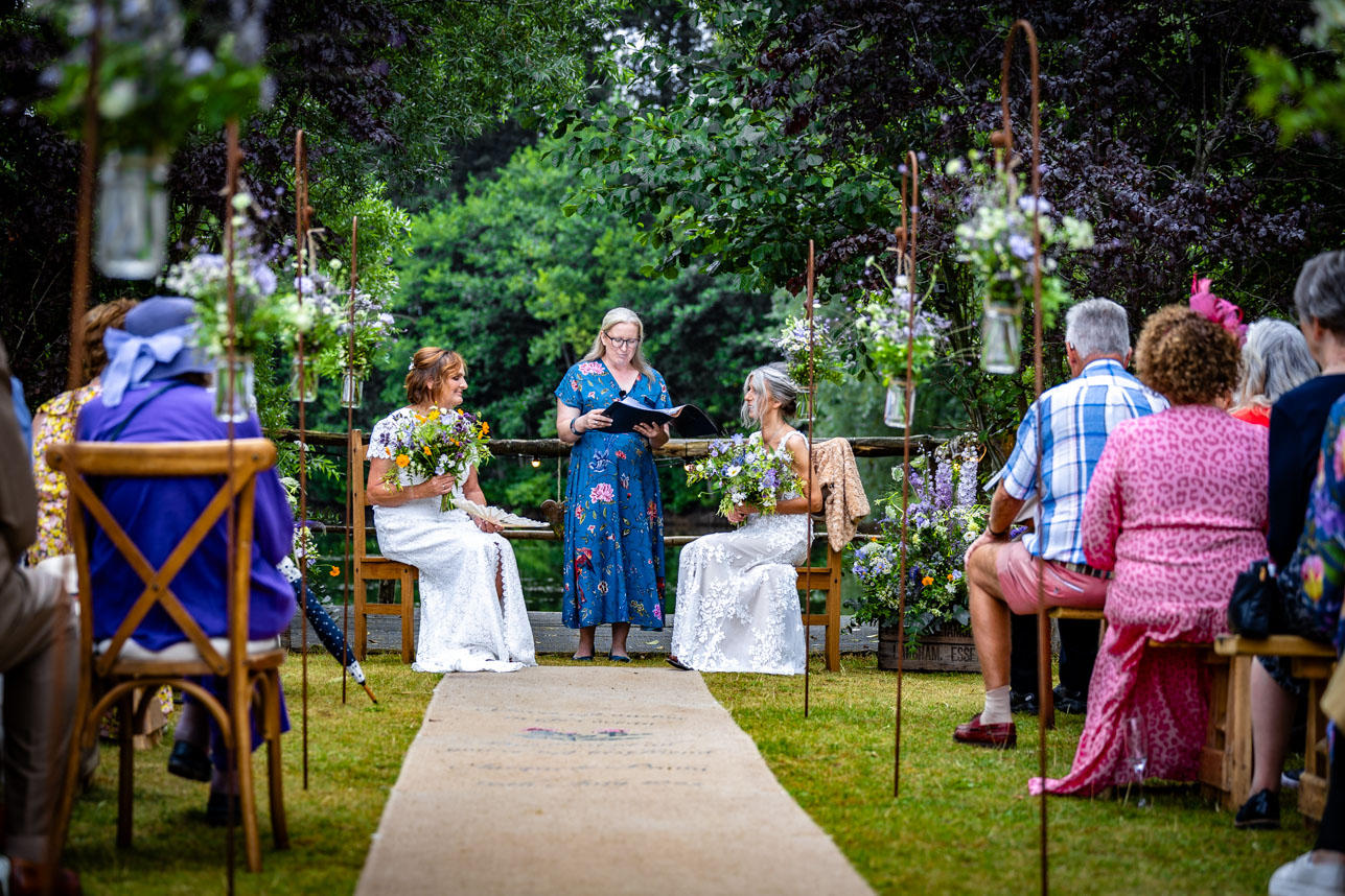 Deb Reed Celebrant Colchester Essex, wedding of Paula & Jacqui.